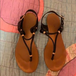 Black Aldo Sandals